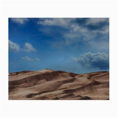 Sand Dune Desert Landscape Dry Small Glasses Cloth by Celenk