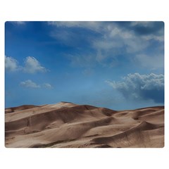 Sand Dune Desert Landscape Dry Double Sided Flano Blanket (medium)  by Celenk