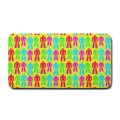 Colorful Robots Medium Bar Mats by snowwhitegirl