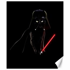 Darth Vader Cat Canvas 8  X 10  by Valentinaart
