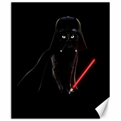 Darth Vader Cat Canvas 20  X 24   by Valentinaart