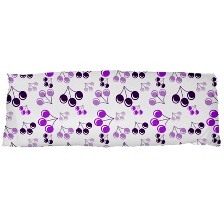 Purple Cherries Body Pillow Case Dakimakura (Two Sides)