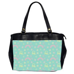 Music Stars Seafoam Office Handbags (2 Sides) 