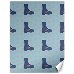 Deer Boots Teal Blue Canvas 36  X 48   by snowwhitegirl