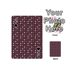 Grey Pink Lilac Brown Eggs On Brown Playing Cards 54 (mini)  by snowwhitegirl
