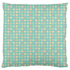 Pink Peach Green Eggs On Seafoam Standard Flano Cushion Case (one Side) by snowwhitegirl