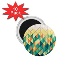 Background Geometric Triangle 1 75  Magnets (10 Pack) 