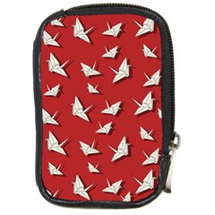 Paper Cranes Pattern Compact Camera Cases by Valentinaart