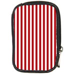 Red Stripes Compact Camera Cases Front