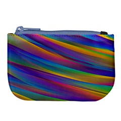 Colorful Background Large Coin Purse by Nexatart