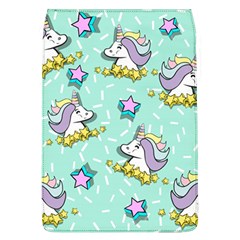 Magical Happy Unicorn And Stars Flap Covers (l)  by Bigfootshirtshop