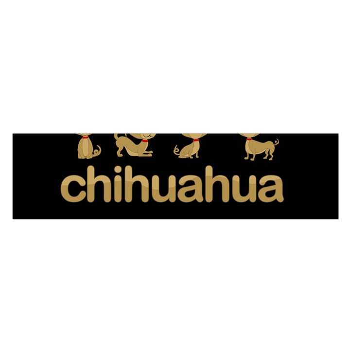 Chihuahua Satin Scarf (Oblong)