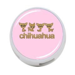 Chihuahua 4-port Usb Hub (two Sides)  by Valentinaart