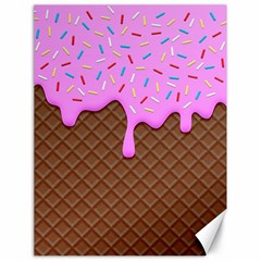 Chocolate And Strawberry Icecream Canvas 18  X 24   by jumpercat