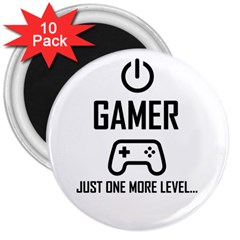 Gamer 3  Magnets (10 Pack)  by Valentinaart