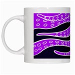 Purple Tentacles White Mugs