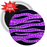 Purple Tentacles 3  Magnets (100 pack)