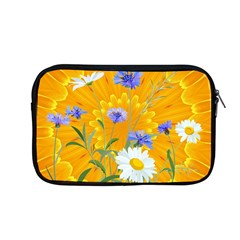 Flowers Daisy Floral Yellow Blue Apple Macbook Pro 13  Zipper Case by Nexatart