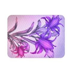 Flowers Flower Purple Flower Double Sided Flano Blanket (mini)  by Nexatart