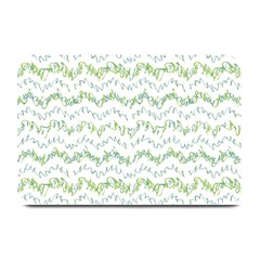 Wavy Linear Seamless Pattern Design  Plate Mats by dflcprints