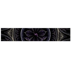 Fractal Abstract Purple Majesty Large Flano Scarf 
