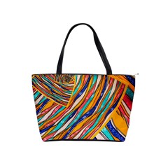 Fabric Texture Color Pattern Shoulder Handbags