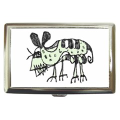 Monster Rat Pencil Drawing Illustration Cigarette Money Cases by dflcprints