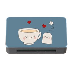 Cute Tea Memory Card Reader With Cf by Valentinaart