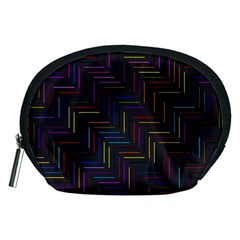 Lines Line Background Accessory Pouches (medium) 