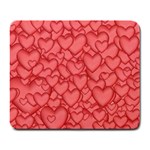 Background Hearts Love Large Mousepads