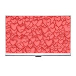 Background Hearts Love Business Card Holders