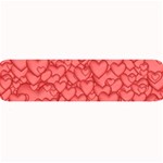 Background Hearts Love Large Bar Mats