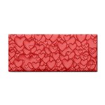 Background Hearts Love Cosmetic Storage Cases