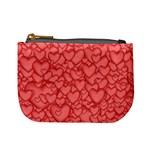 Background Hearts Love Mini Coin Purses