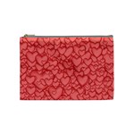 Background Hearts Love Cosmetic Bag (Medium) 