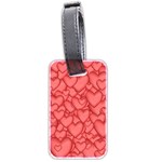 Background Hearts Love Luggage Tags (Two Sides)