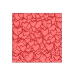 Background Hearts Love Satin Bandana Scarf