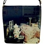 Abandonded Dollhouse Flap Messenger Bag (S)