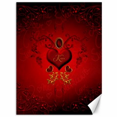 Wonderful Hearts, Kisses Canvas 36  X 48   by FantasyWorld7