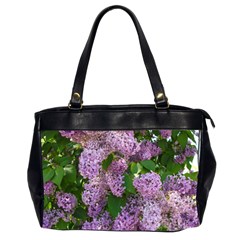 Lilacs 2 Office Handbags (2 Sides)  by dawnsiegler