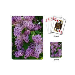 Lilacs 2 Playing Cards (mini)  by dawnsiegler