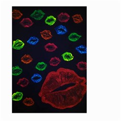 Hot Lips Large Garden Flag (two Sides) by dawnsiegler