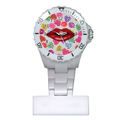 Aahhhh Candy Plastic Nurses Watch by dawnsiegler