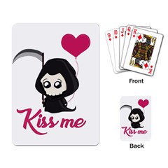 Cute Grim Reaper Playing Card