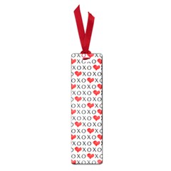 Xoxo Valentines Day Pattern Small Book Marks by Valentinaart