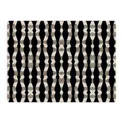 Wavy Stripes Pattern Double Sided Flano Blanket (mini)  by dflcprints