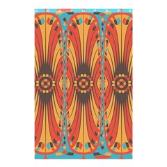 Geometric Extravaganza Pattern Shower Curtain 48  X 72  (small)  by linceazul