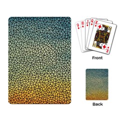 Background Cubism Mosaic Vintage Playing Card