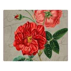 Flower Floral Background Red Rose Double Sided Flano Blanket (large)  by Nexatart