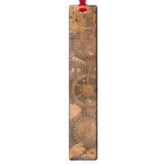 Background Steampunk Gears Grunge Large Book Marks by Nexatart